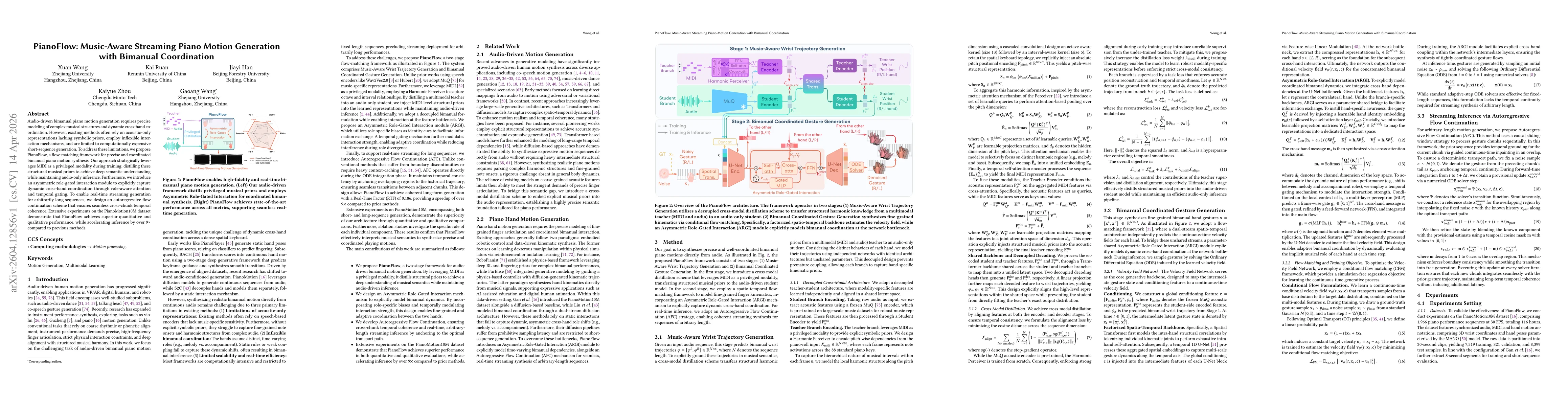 Thumbnail for PianoFlow: Music-Aware Streaming Piano Motion Generation with Bimanual Coordination