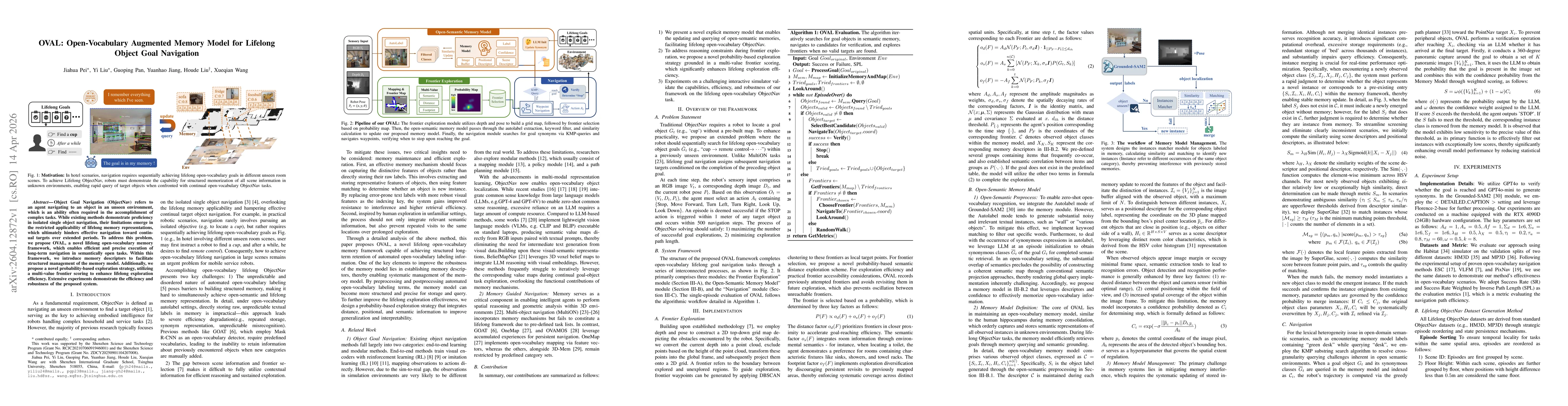 Thumbnail for OVAL: Open-Vocabulary Augmented Memory Model for Lifelong Object Goal Navigation