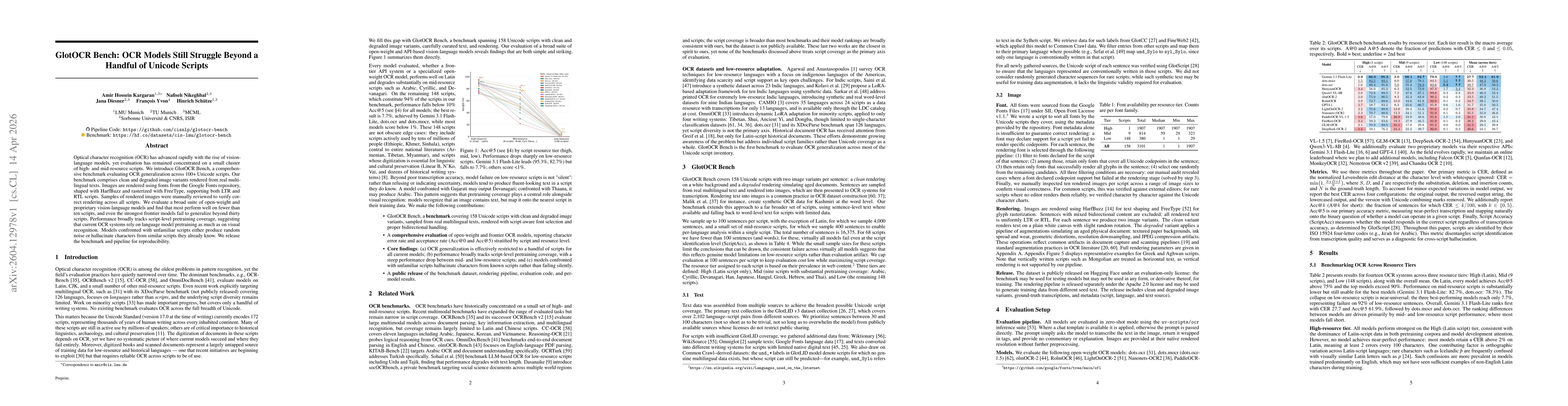 Thumbnail for GlotOCR Bench: OCR Models Still Struggle Beyond a Handful of Unicode Scripts