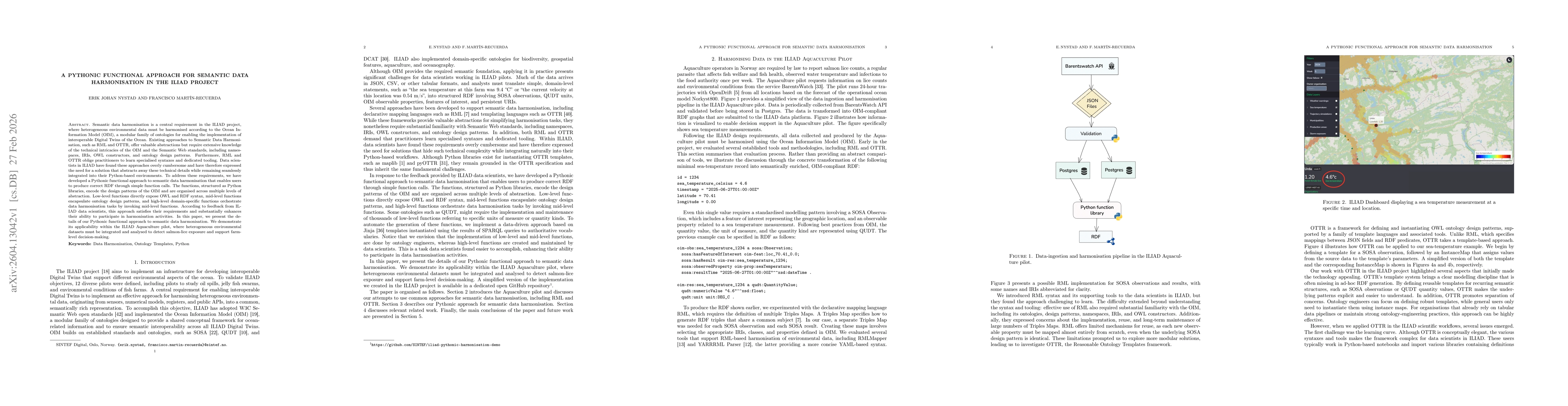 Thumbnail for A Pythonic Functional Approach for Semantic Data Harmonisation in the ILIAD Project