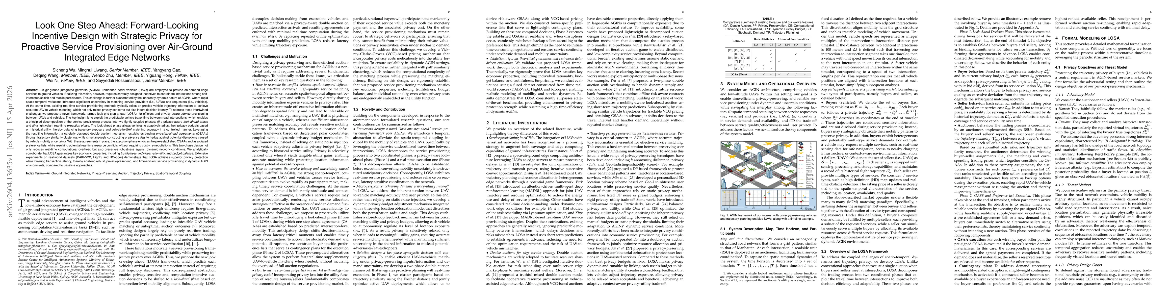 Thumbnail for Look One Step Ahead: Forward-Looking Incentive Design with Strategic Privacy for Proactive Service Provisioning over Air-Ground Integrated Edge Networks
