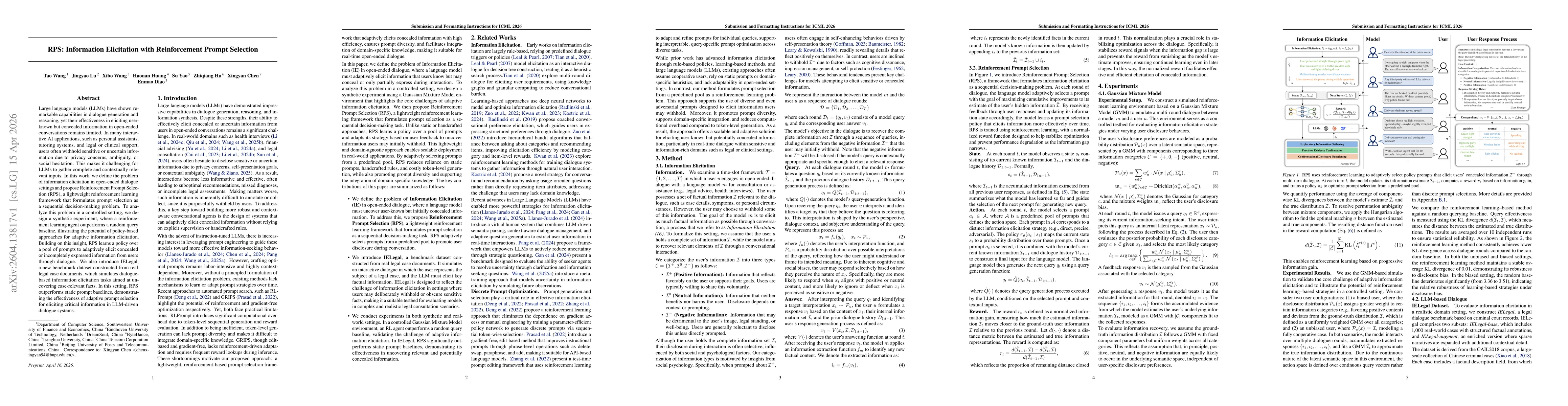 Thumbnail for RPS: Information Elicitation with Reinforcement Prompt Selection