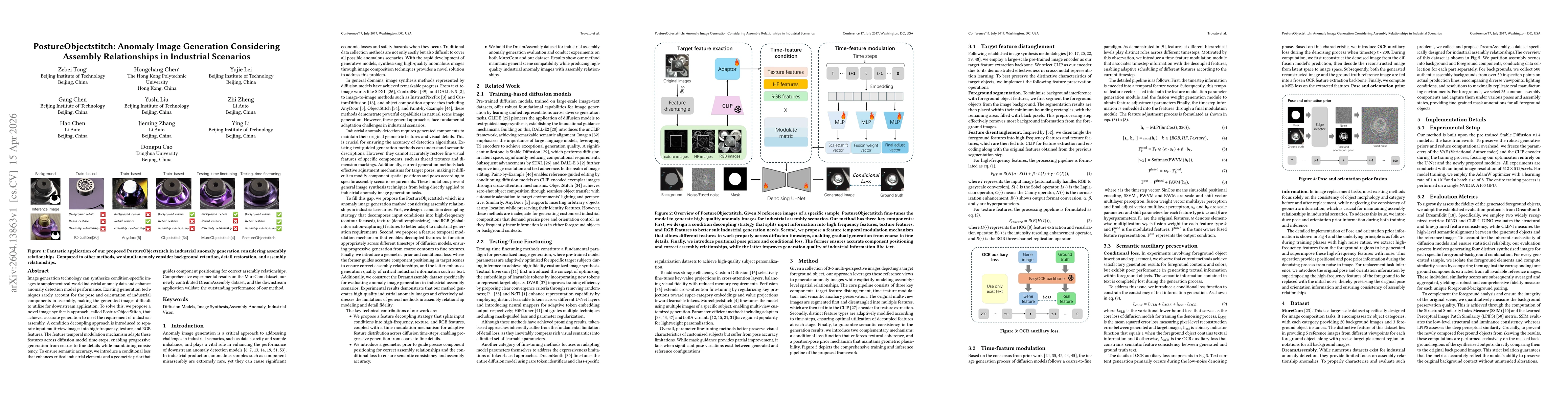Thumbnail for PostureObjectstitch: Anomaly Image Generation Considering Assembly Relationships in Industrial Scenarios
