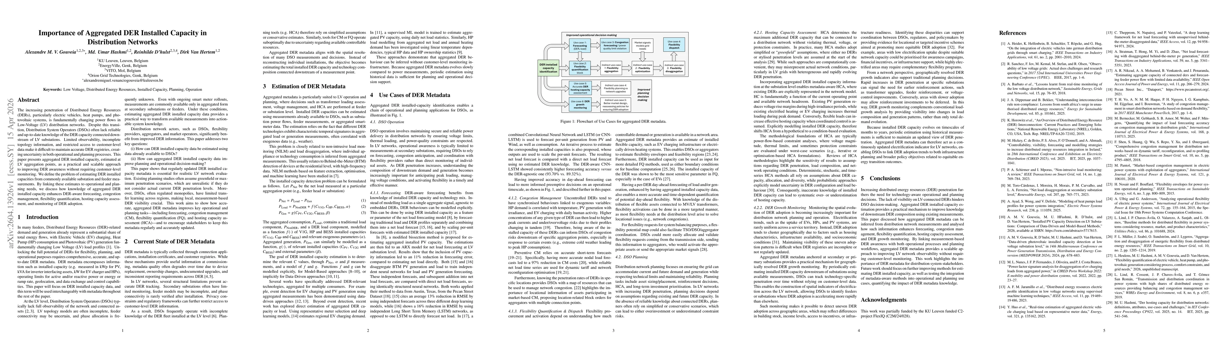 Thumbnail for Importance of Aggregated DER Installed Capacity in Distribution Networks