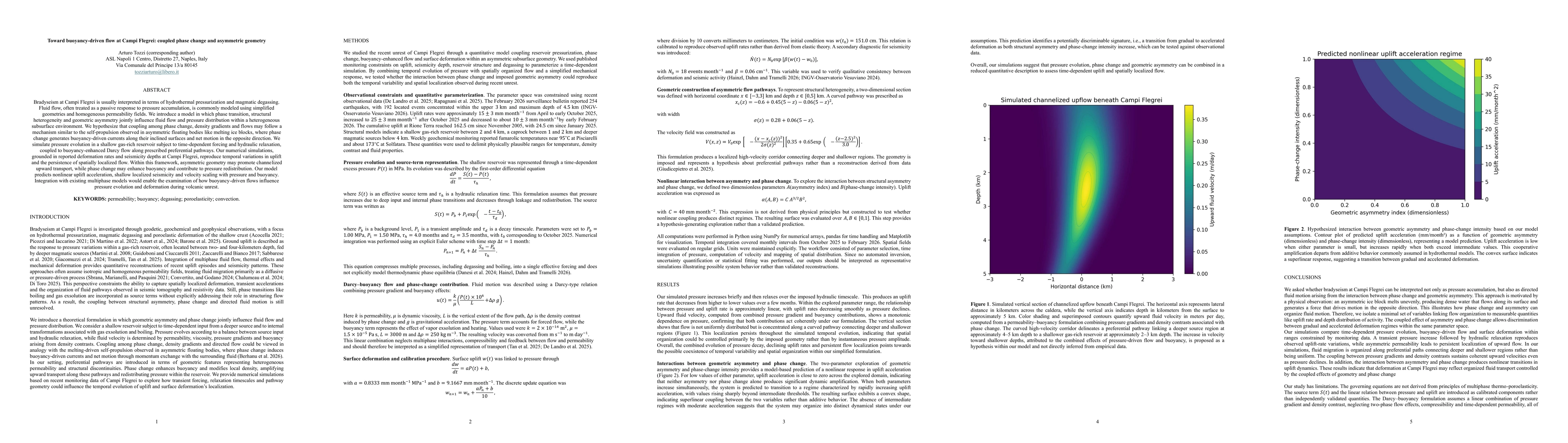 Thumbnail for Toward buoyancy-driven flow at Campi Flegrei: coupled phase change and asymmetric geometry