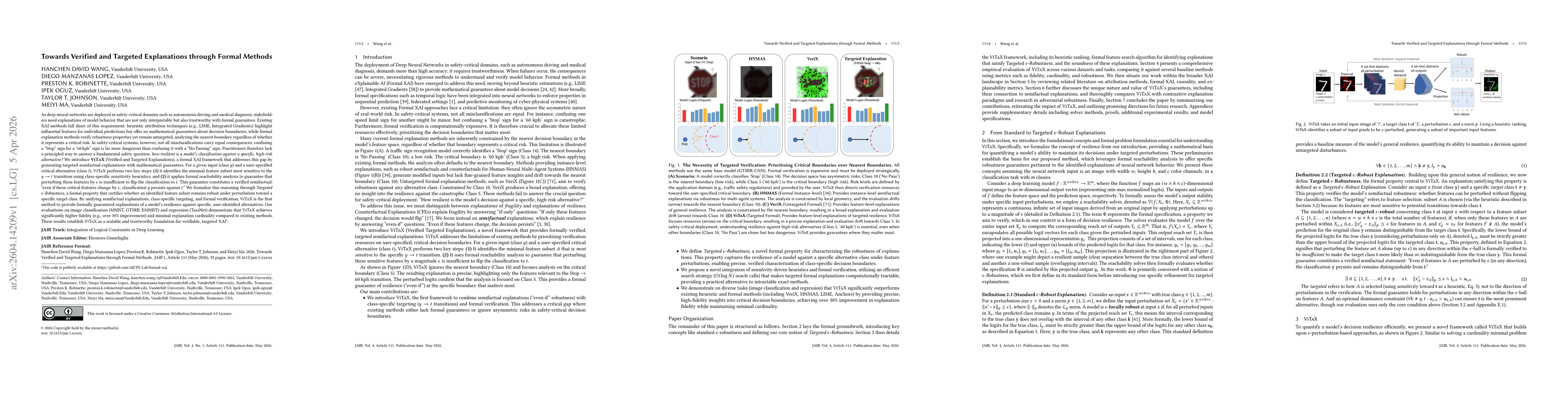 Thumbnail for Towards Verified and Targeted Explanations through Formal Methods