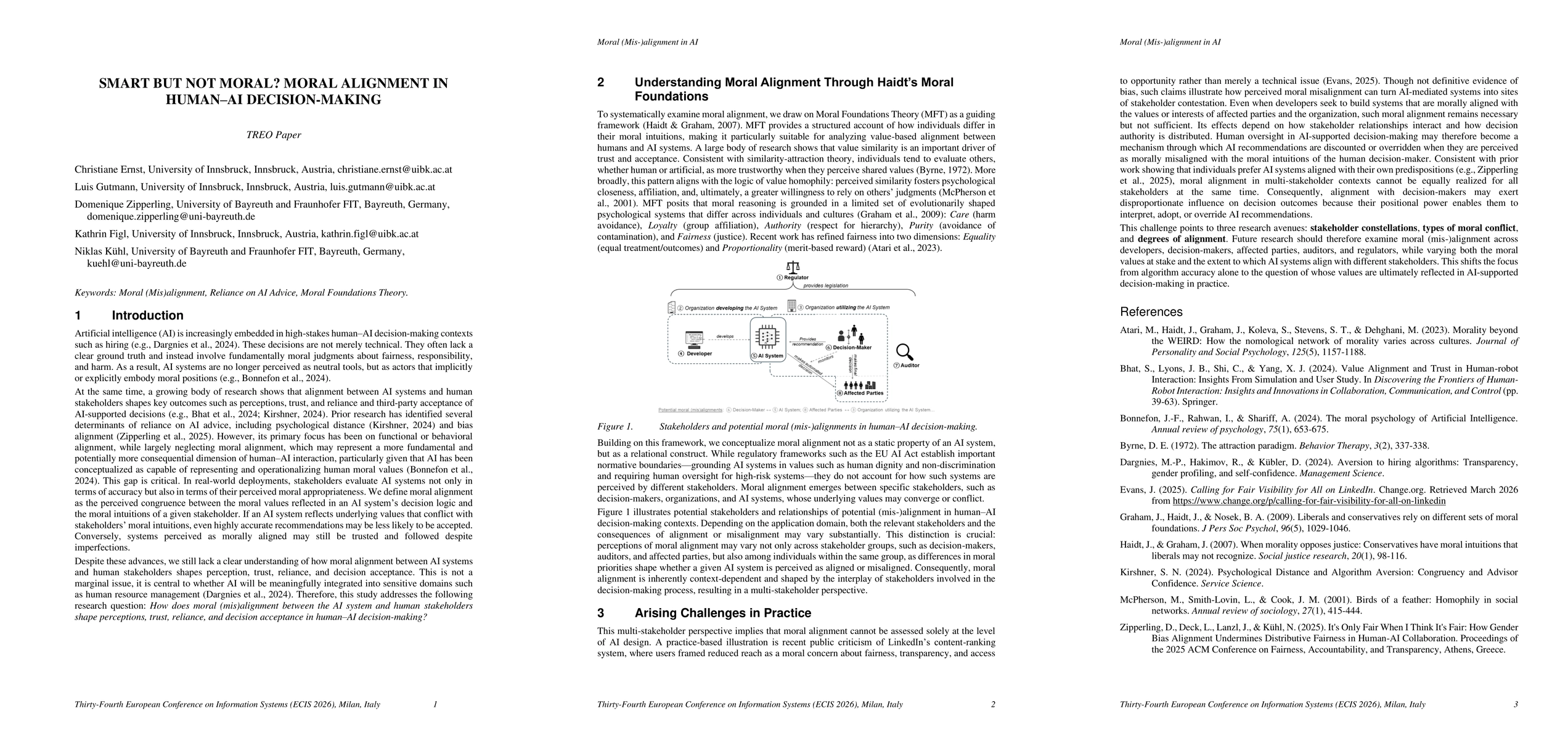 Thumbnail for Smart But Not Moral? Moral Alignment In Human-AI Decision-Making