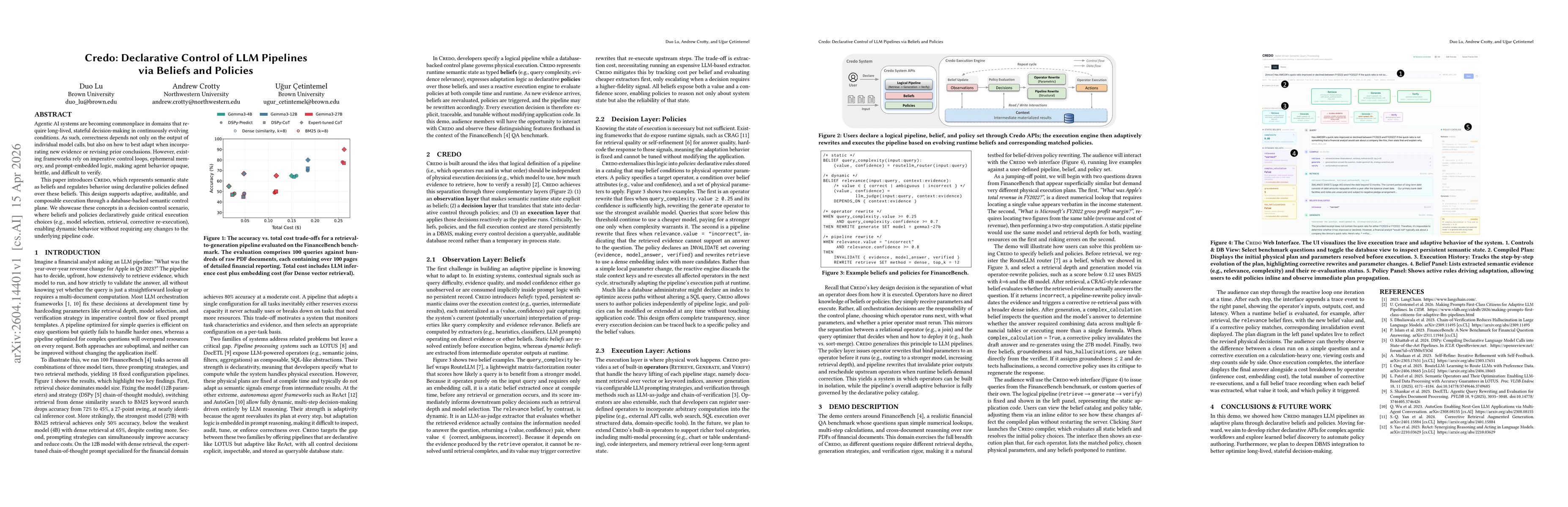 Thumbnail for Credo: Declarative Control of LLM Pipelines via Beliefs and Policies