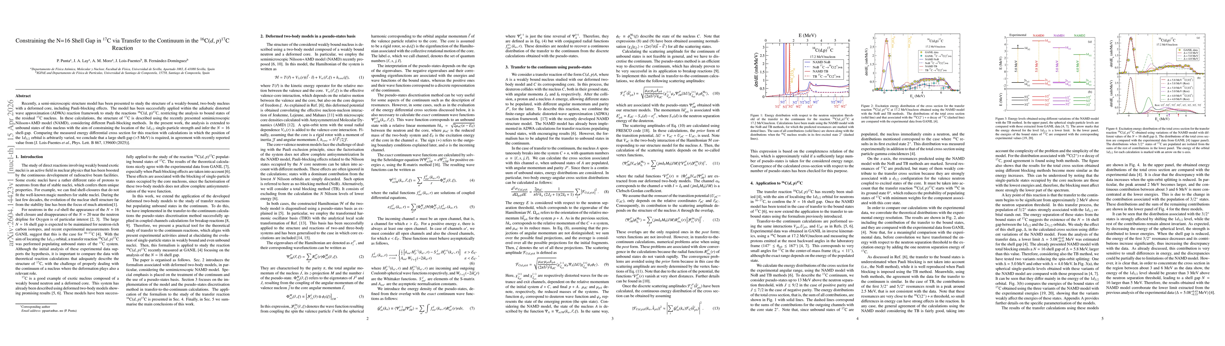 Thumbnail for Constraining the $N=16$ Shell Gap in $^{17}$C via Transfer to the Continuum in the $^{16}$C$(d,p)^{17}$C Reaction