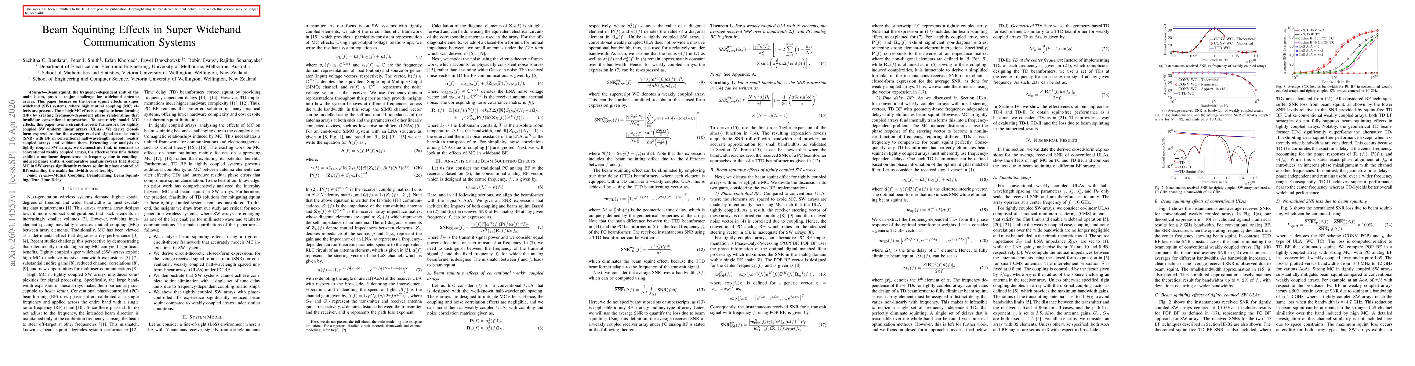 Thumbnail for Beam Squinting Effects in Super Wideband Communication Systems
