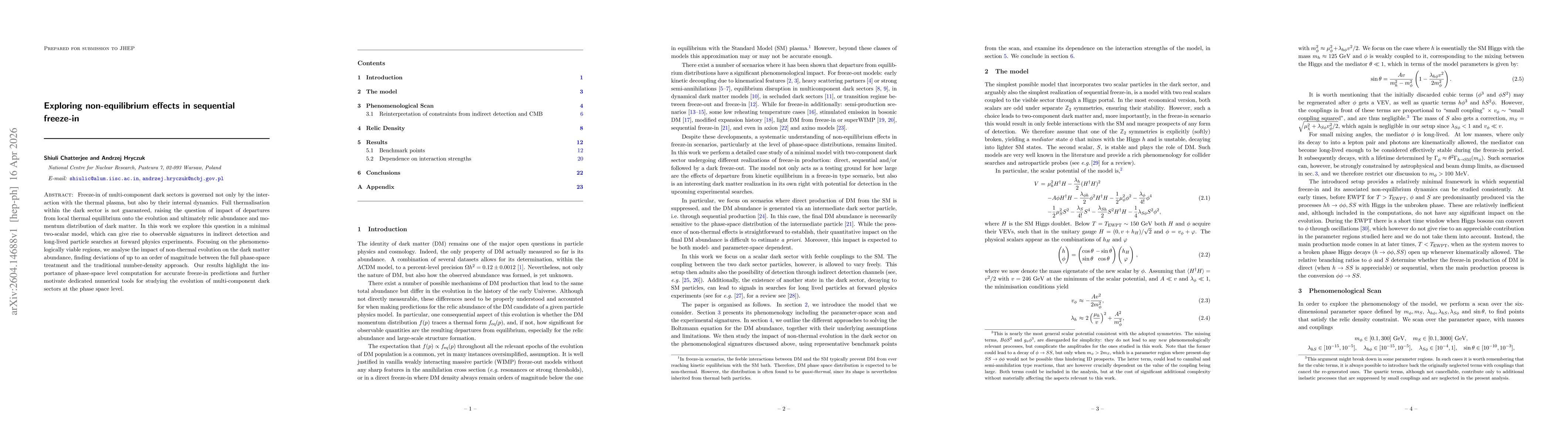 Thumbnail for Exploring non-equilibrium effects in sequential freeze-in