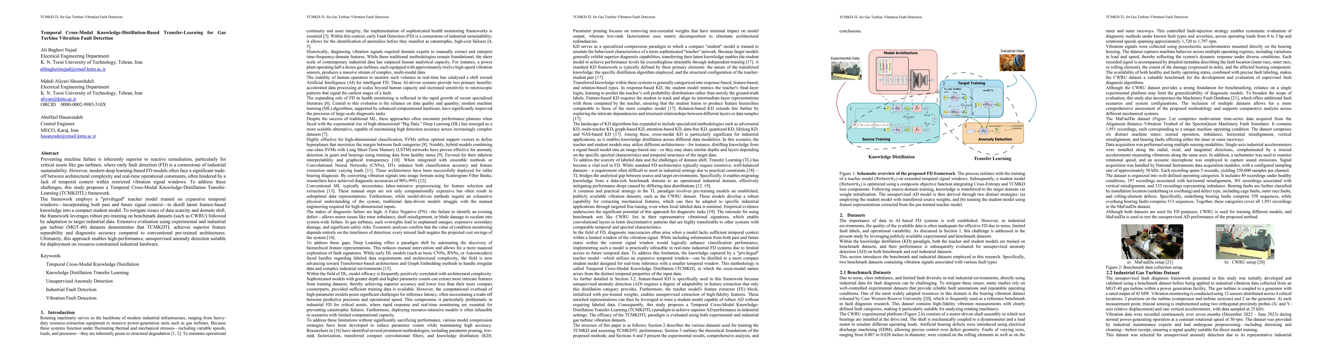 Thumbnail for Temporal Cross-Modal Knowledge-Distillation-Based Transfer-Learning for Gas Turbine Vibration Fault Detection
