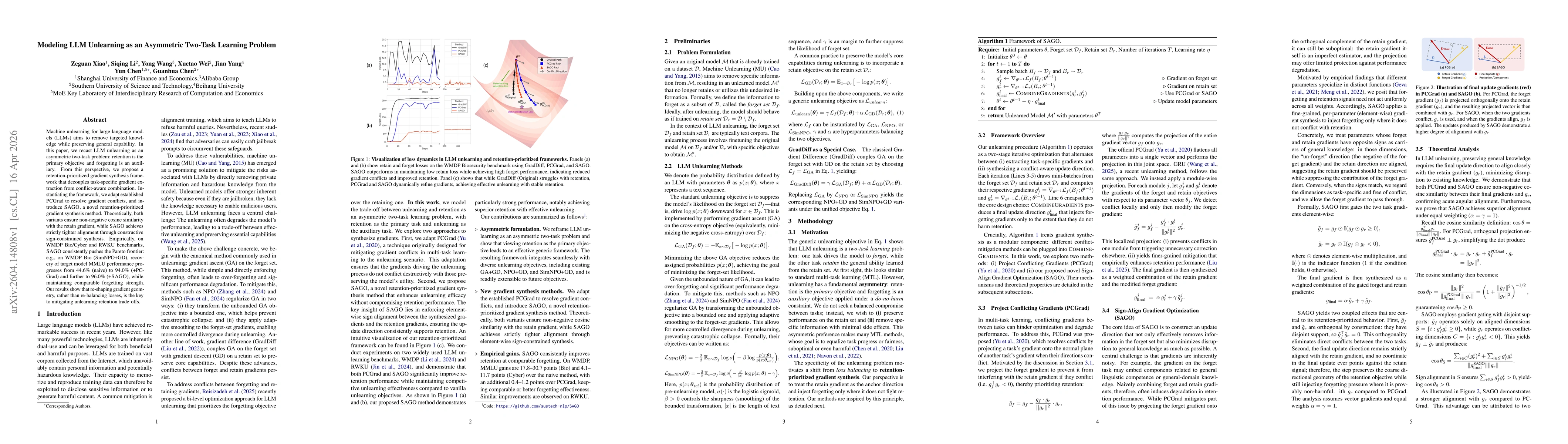 Thumbnail for Modeling LLM Unlearning as an Asymmetric Two-Task Learning Problem
