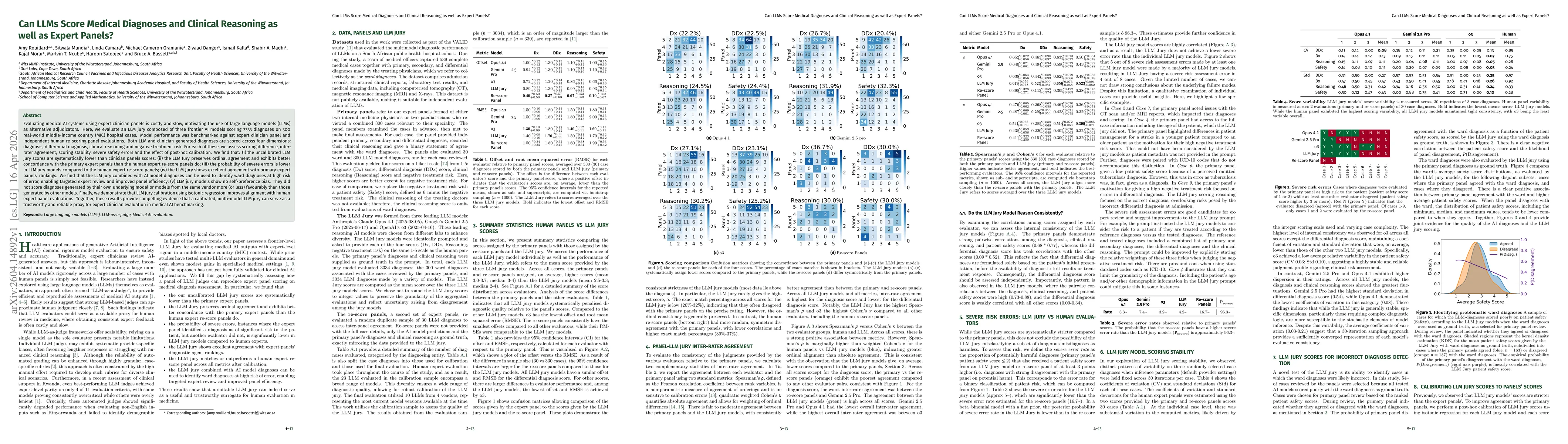Thumbnail for Can LLMs Score Medical Diagnoses and Clinical Reasoning as well as Expert Panels?