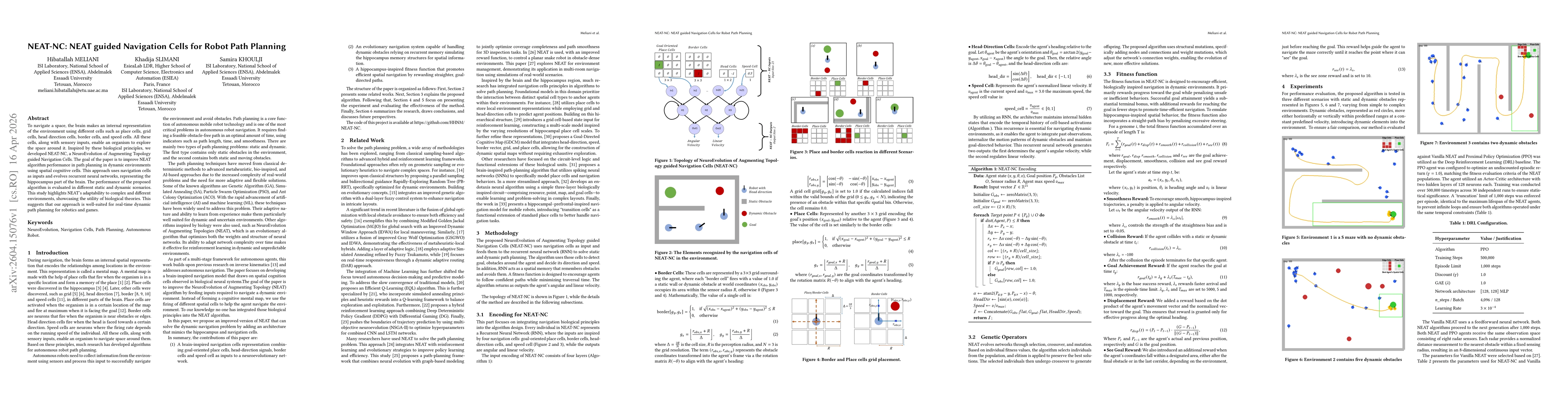 Thumbnail for NEAT-NC: NEAT guided Navigation Cells for Robot Path Planning