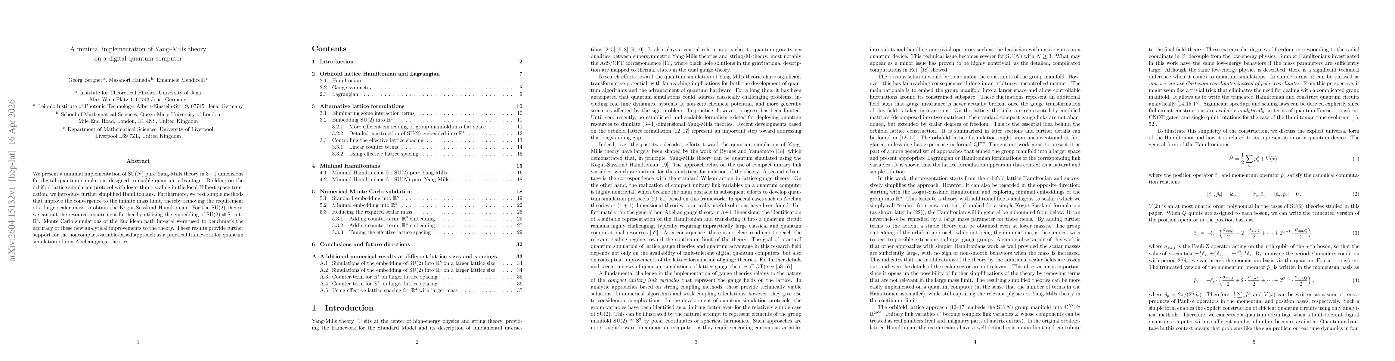 Thumbnail for A minimal implementation of Yang-Mills theory on a digital quantum computer