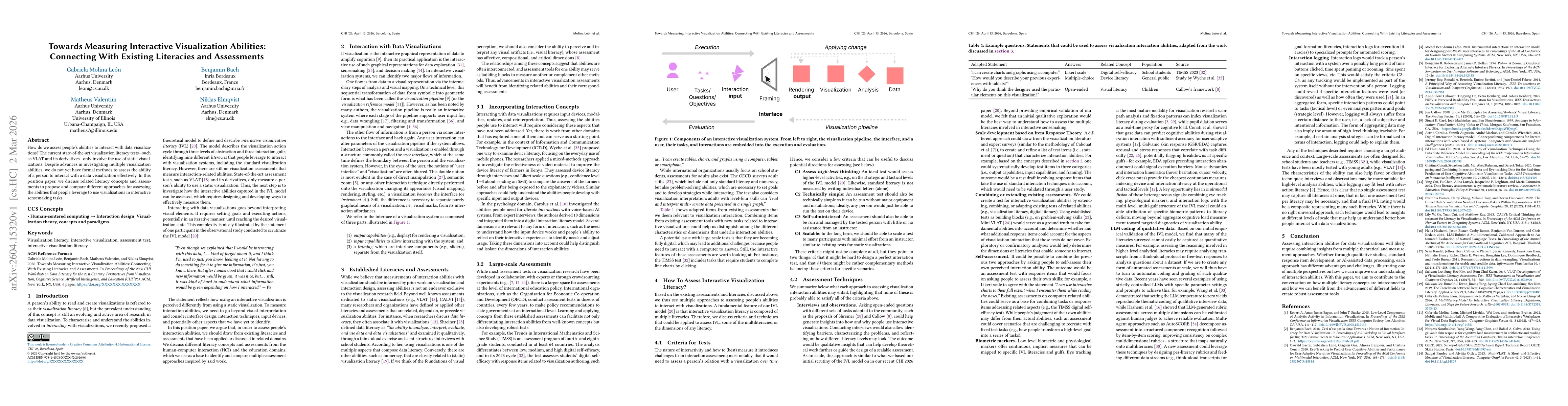 Thumbnail for Towards Measuring Interactive Visualization Abilities: Connecting With Existing Literacies and Assessments