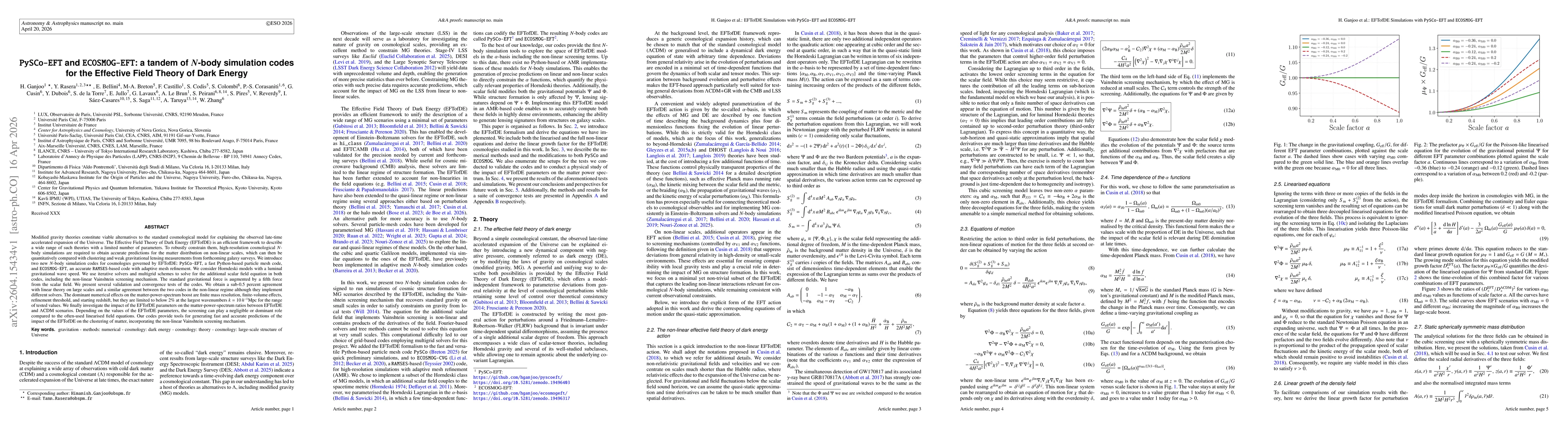 Thumbnail for PySCo-EFT and ECOSMOG-EFT: a tandem of N-body simulation codes for the Effective Field Theory of Dark Energy
