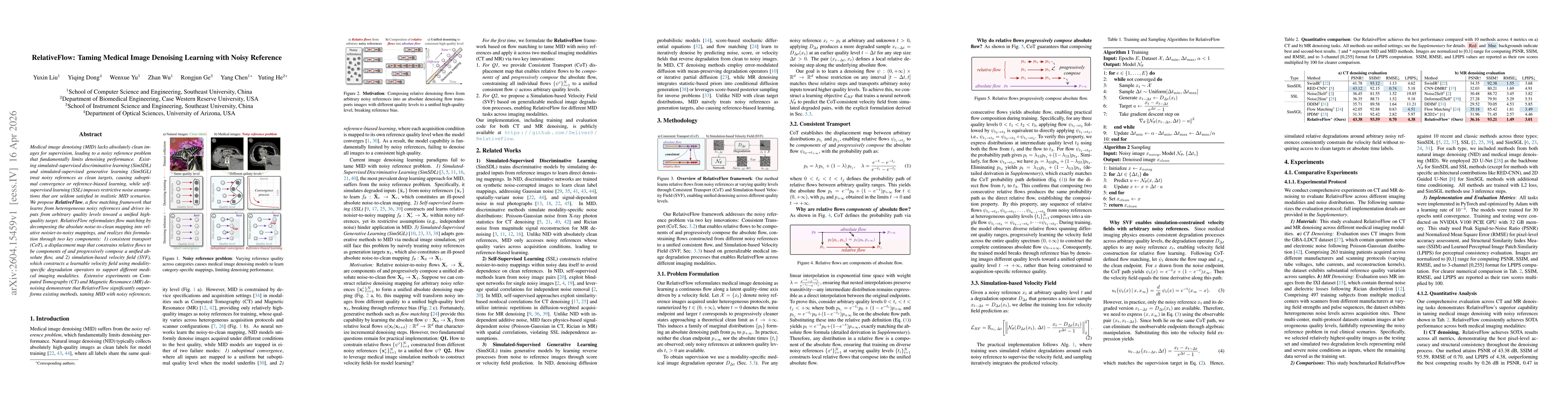 Thumbnail for RelativeFlow: Taming Medical Image Denoising Learning with Noisy Reference
