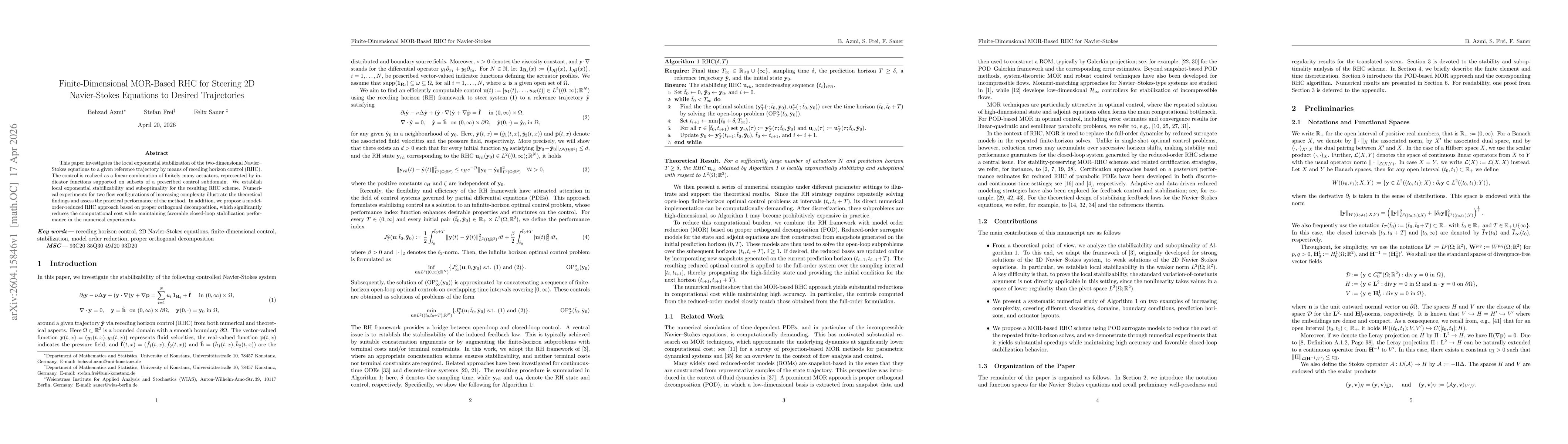 Thumbnail for Finite-Dimensional MOR-Based RHC for Steering 2D Navier-Stokes Equations to Desired Trajectories