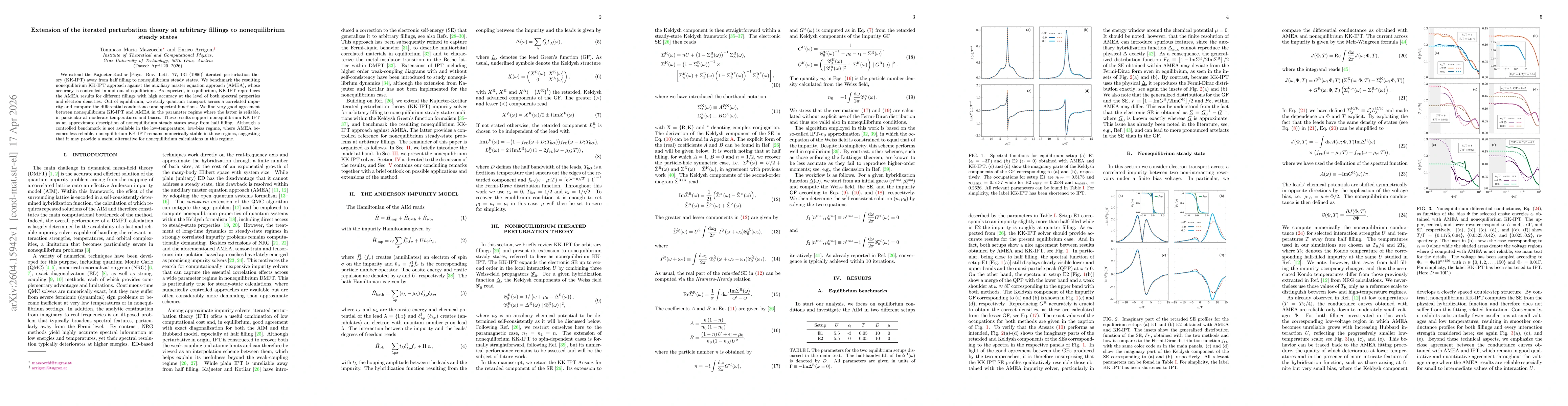 Thumbnail for Extension of the iterated perturbation theory at arbitrary fillings to nonequilibrium steady states