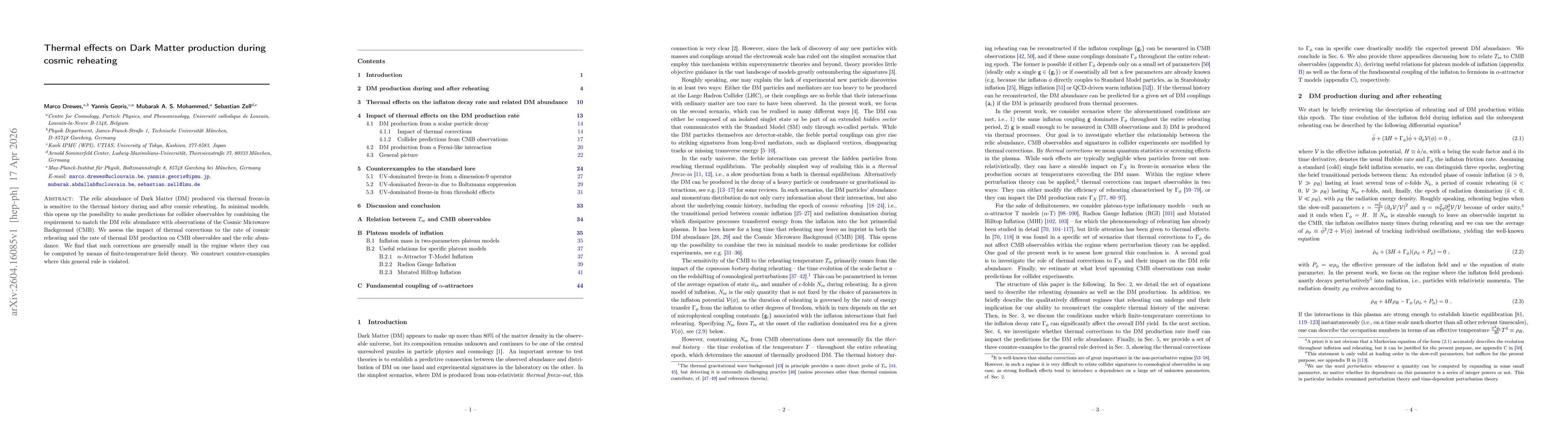 Thumbnail for Thermal effects on Dark Matter production during cosmic reheating