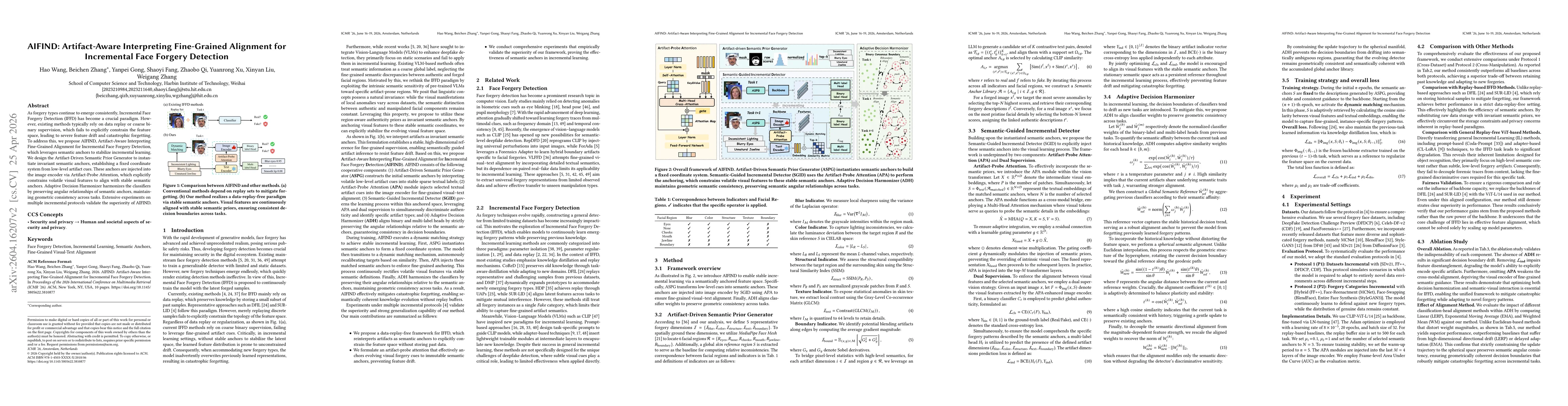 Thumbnail for AIFIND: Artifact-Aware Interpreting Fine-Grained Alignment for Incremental Face Forgery Detection