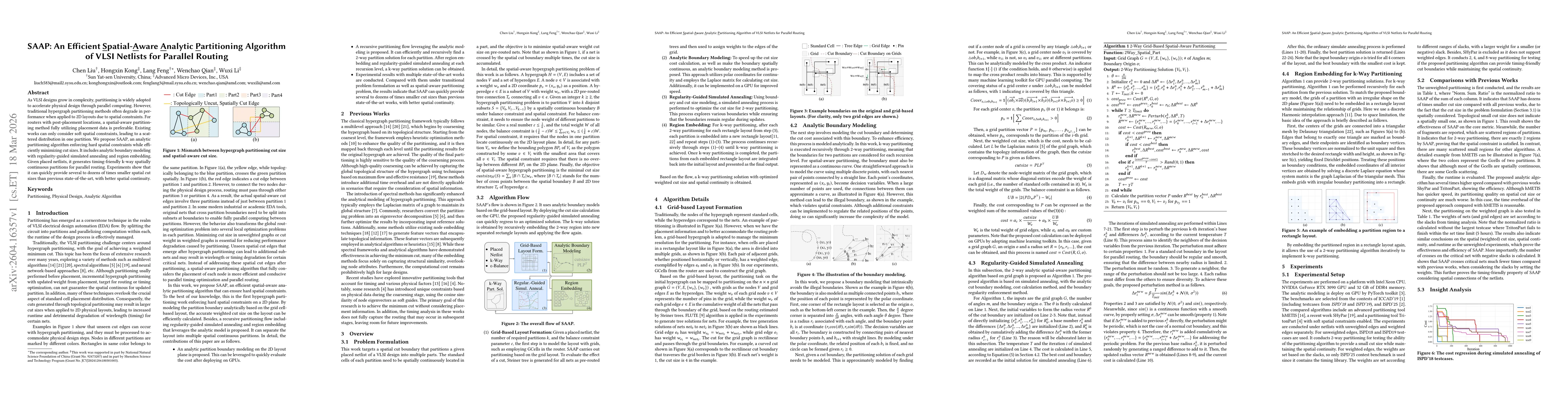 Thumbnail for SAAP: An Efficient Spatial-Aware Analytic Partitioning Algorithm of VLSI Netlists for Parallel Routing