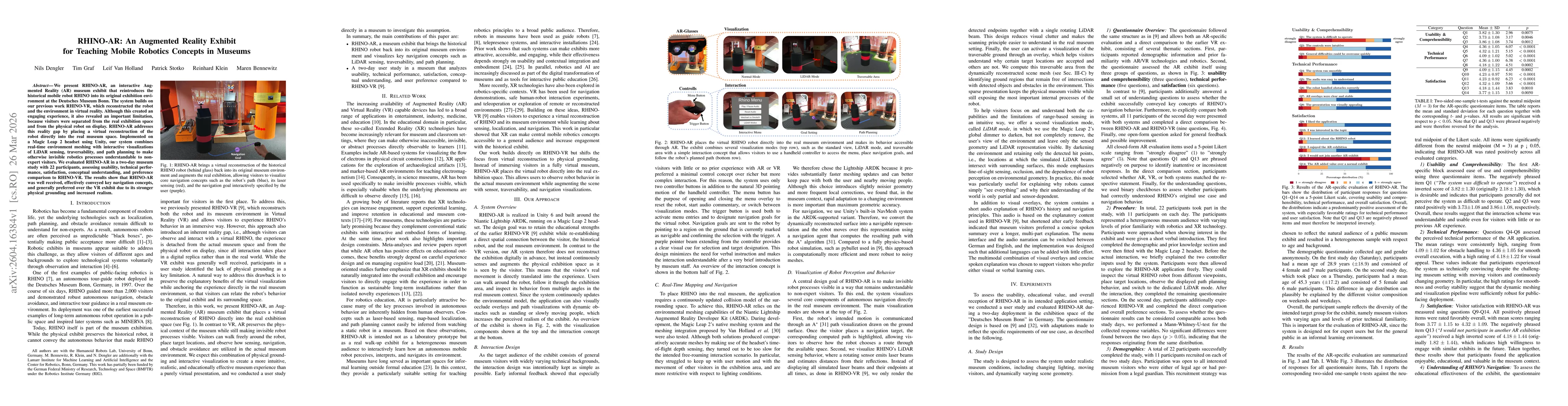 Thumbnail for RHINO-AR: An Augmented Reality Exhibit for Teaching Mobile Robotics Concepts in Museums
