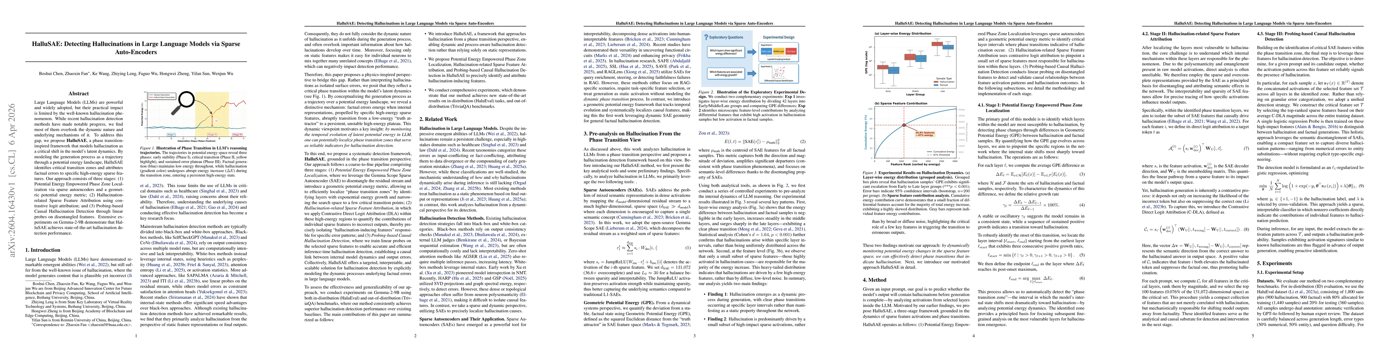 Thumbnail for HalluSAE: Detecting Hallucinations in Large Language Models via Sparse Auto-Encoders