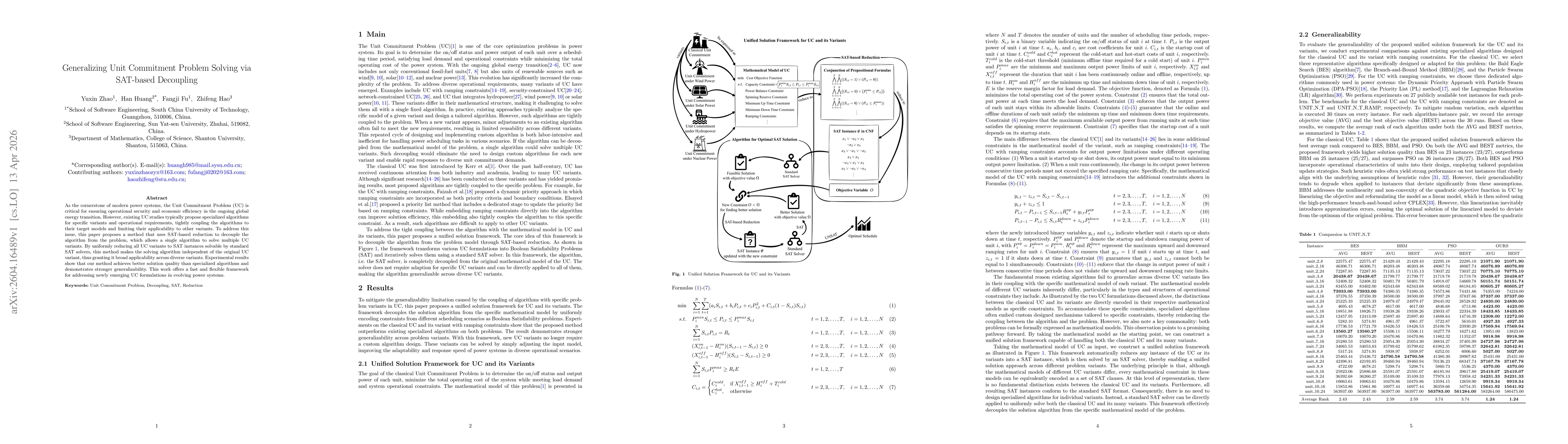 Thumbnail for Generalizing Unit Commitment Problem Solving via SAT-based Decoupling