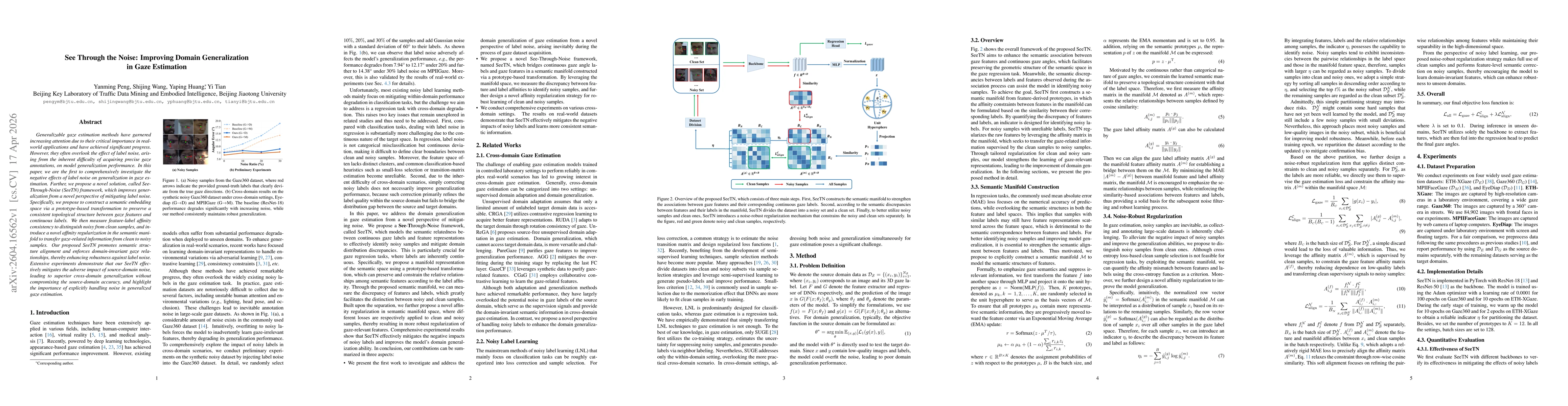 Thumbnail for See Through the Noise: Improving Domain Generalization in Gaze Estimation