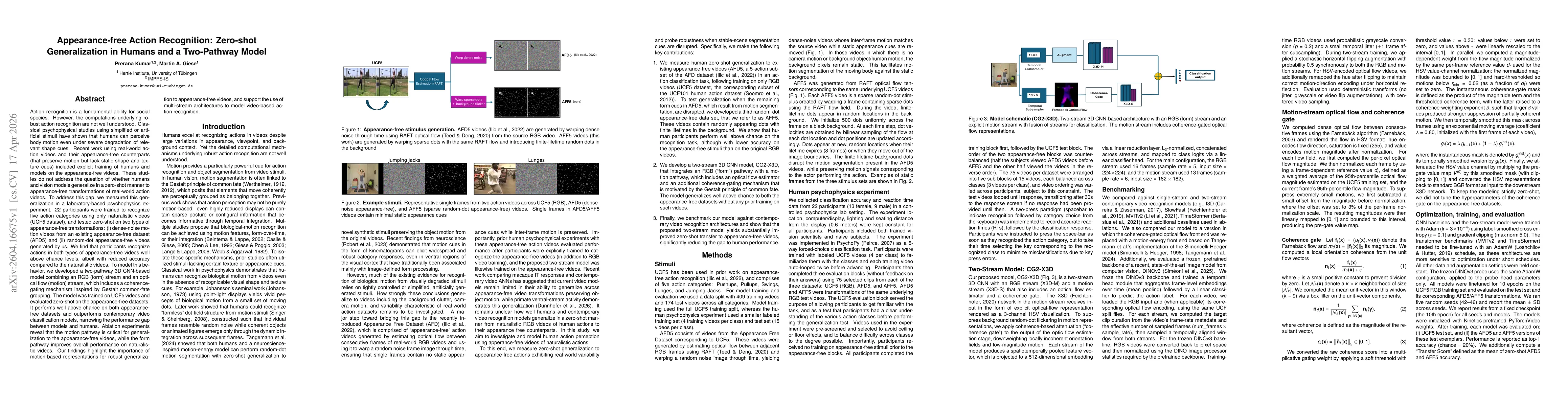 Thumbnail for Appearance-free Action Recognition: Zero-shot Generalization in Humans and a Two-Pathway Model