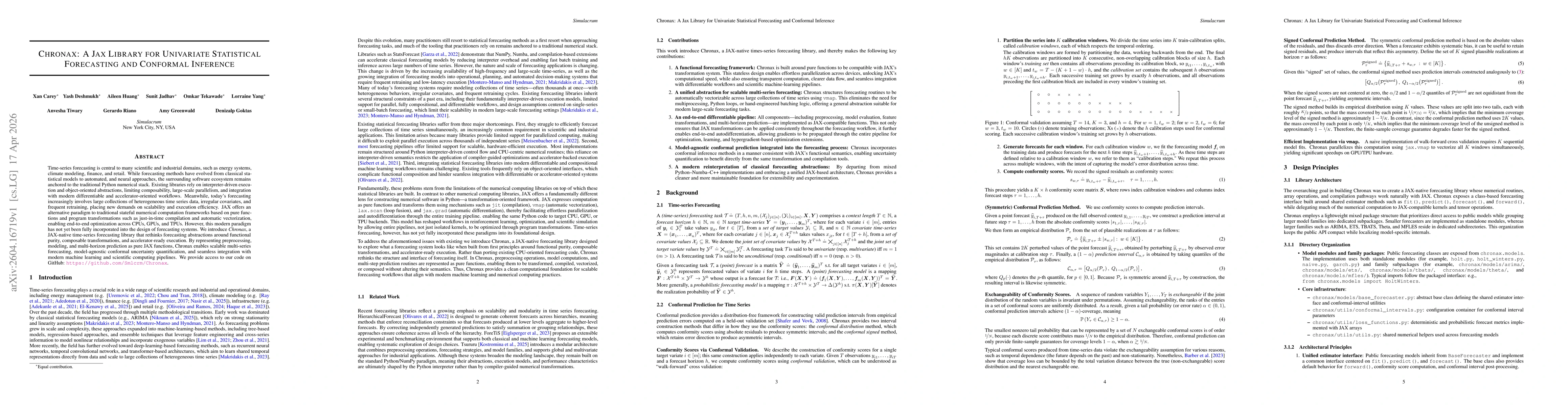 Thumbnail for Chronax: A Jax Library for Univariate Statistical Forecasting and Conformal Inference