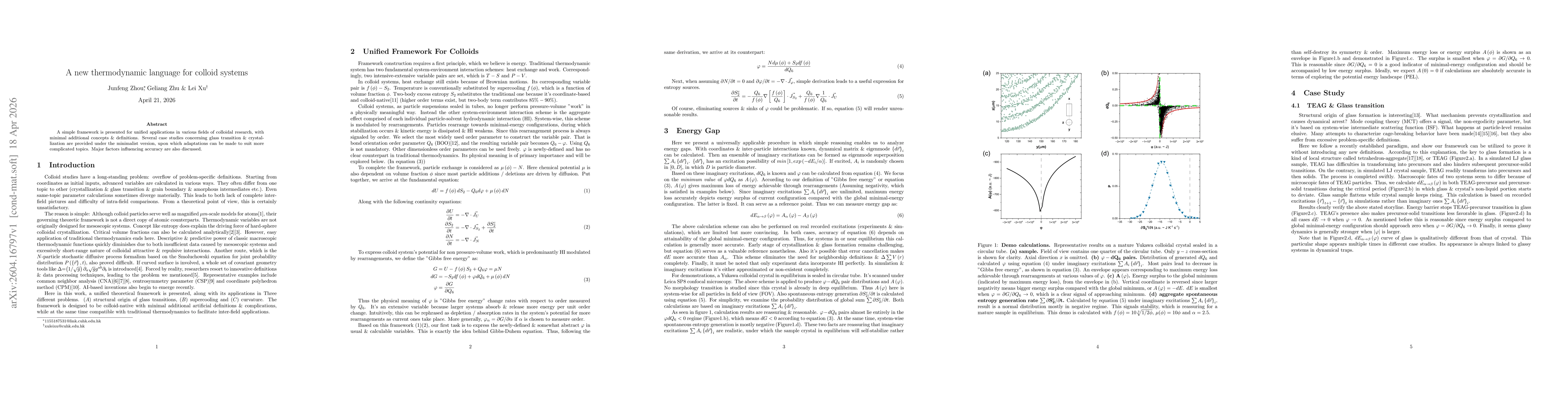 Thumbnail for A new thermodynamic language for colloid systems