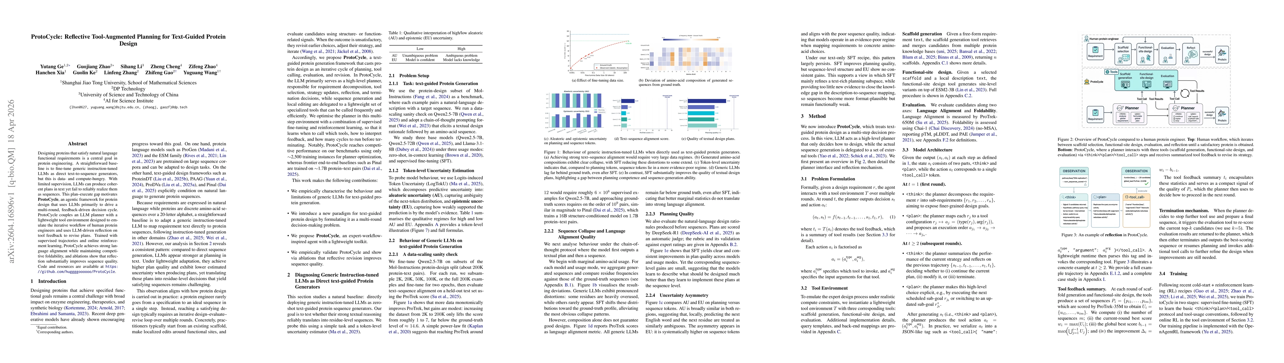 Thumbnail for ProtoCycle: Reflective Tool-Augmented Planning for Text-Guided Protein Design