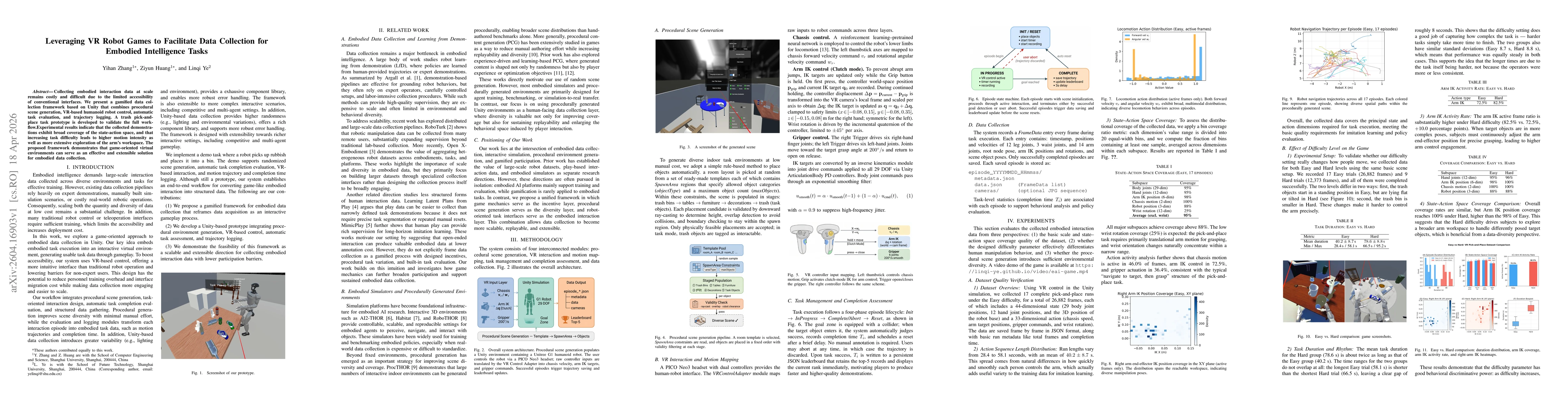Thumbnail for Leveraging VR Robot Games to Facilitate Data Collection for Embodied Intelligence Tasks