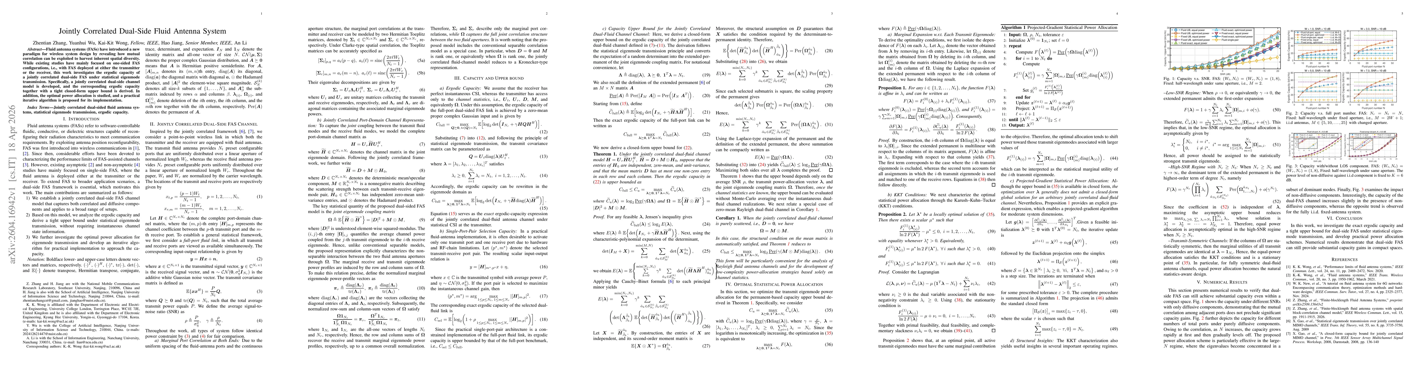 Thumbnail for Jointly Correlated Dual-Side Fluid Antenna System