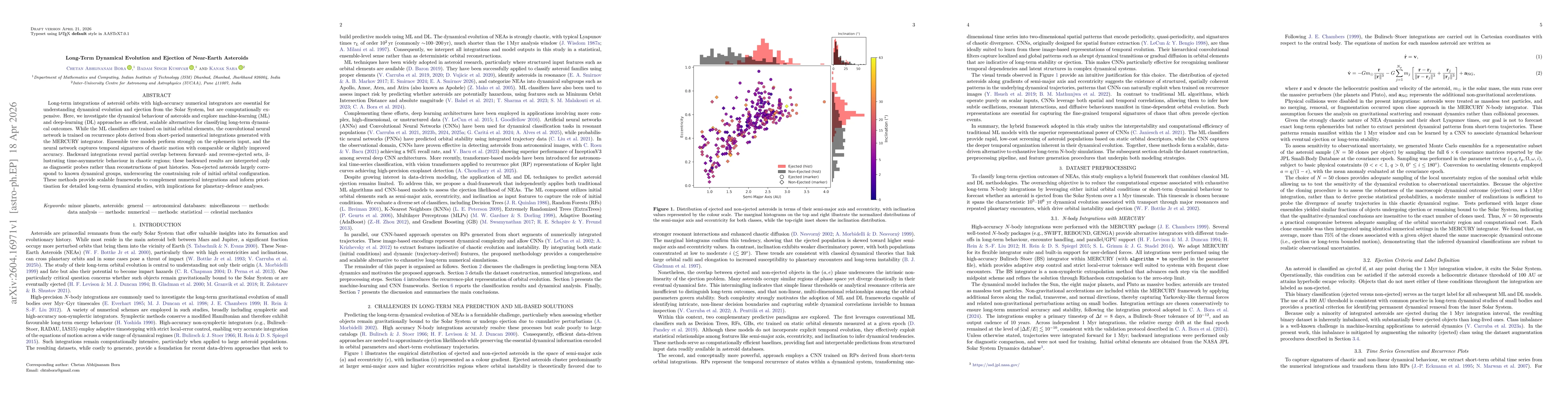 Thumbnail for Long-Term Dynamical Evolution and Ejection of Near-Earth Asteroids