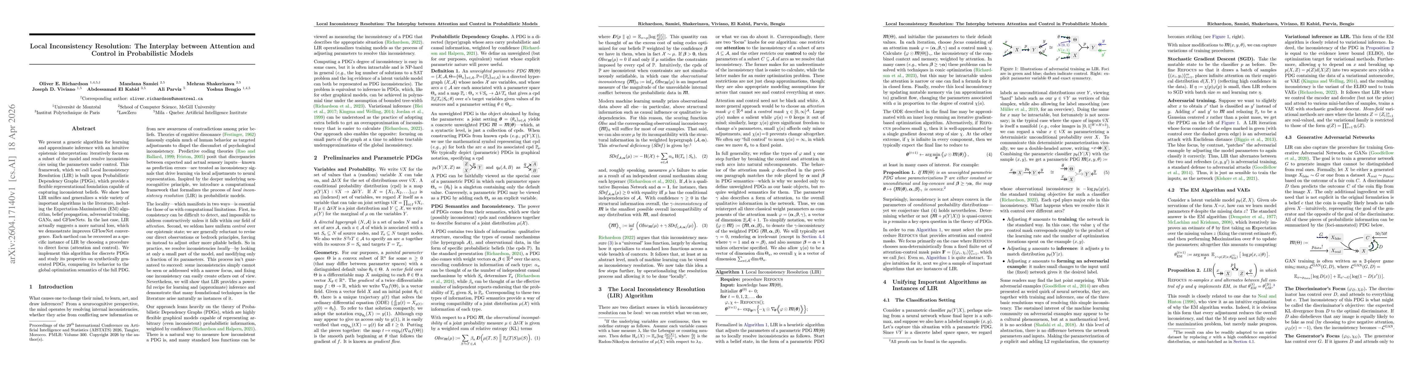Thumbnail for Local Inconsistency Resolution: The Interplay between Attention and Control in Probabilistic Models