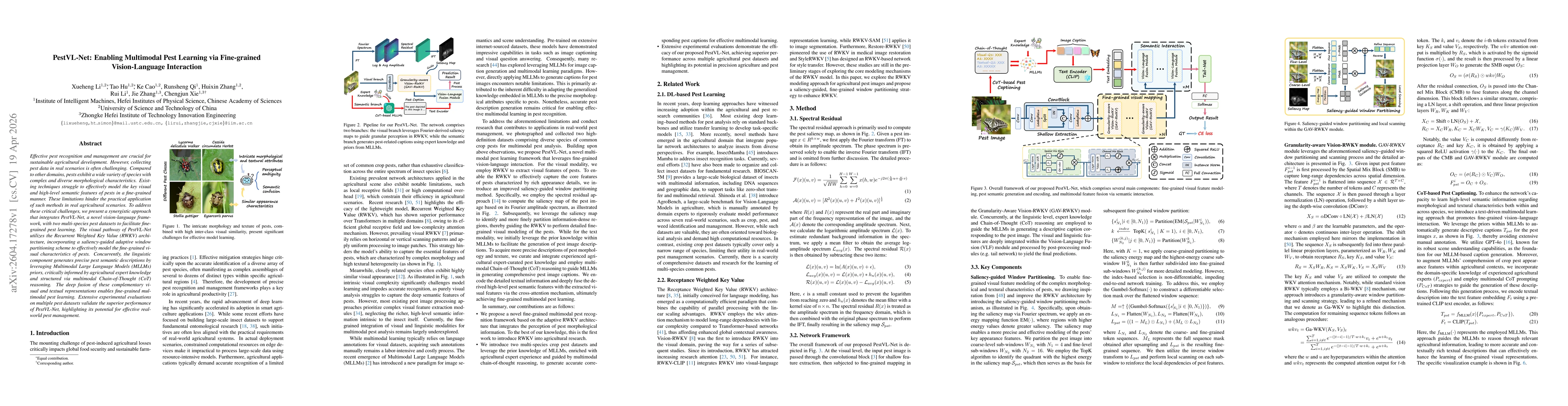 Thumbnail for PestVL-Net: Enabling Multimodal Pest Learning via Fine-grained Vision-Language Interaction