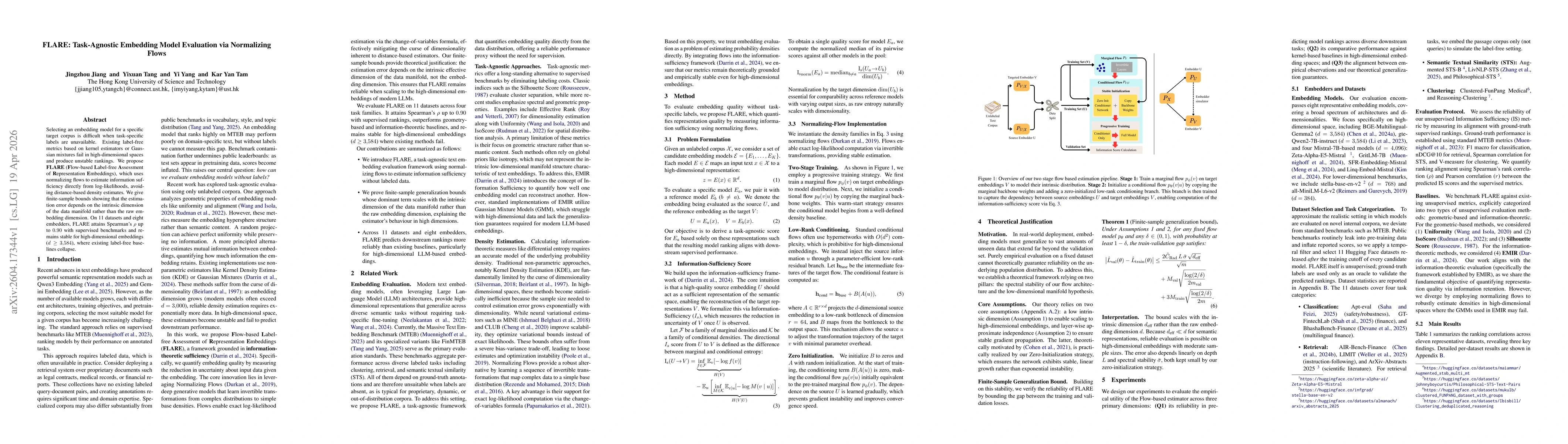 Thumbnail for FLARE: Task-agnostic embedding model evaluation through a normalization process