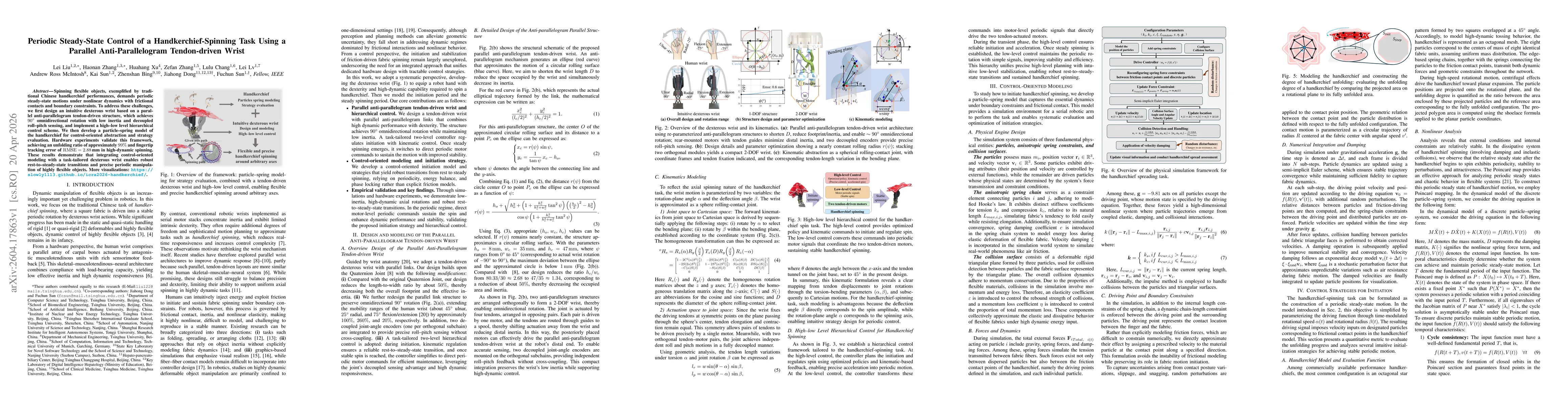 Thumbnail for Periodic Steady-State Control of a Handkerchief-Spinning Task Using a Parallel Anti-Parallelogram Tendon-driven Wrist