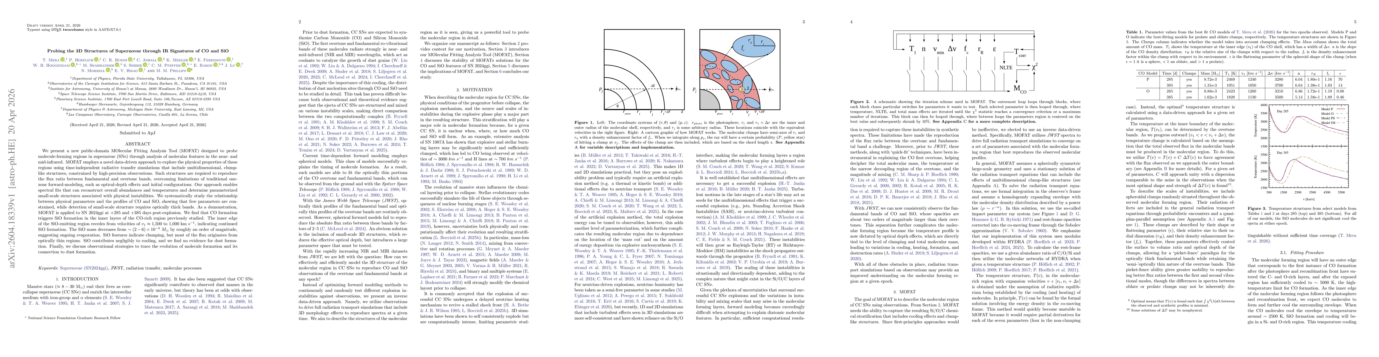 Thumbnail for Probing the 3D Structures of Supernovae through IR Signatures of CO and SiO