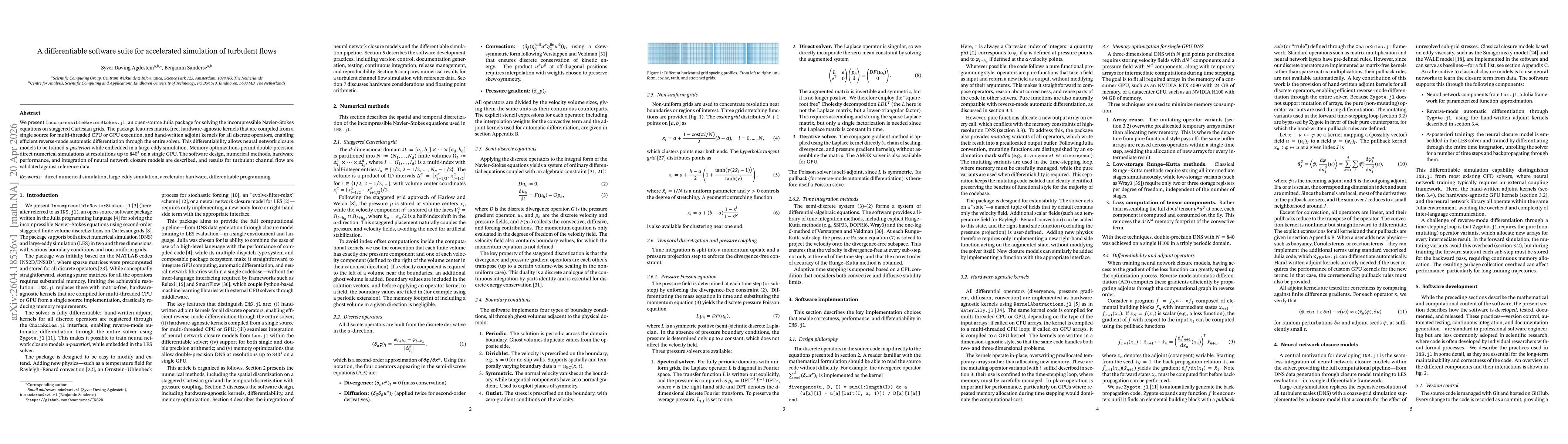 Thumbnail for A differentiable software suite for accelerated simulation of turbulent flows
