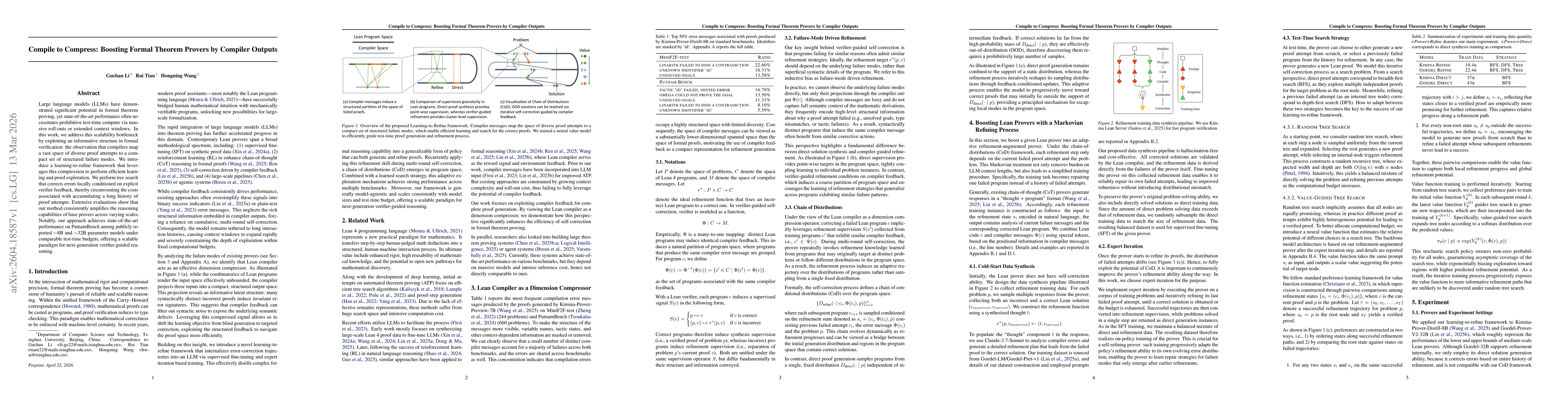 Thumbnail for Compile to Compress: Boosting Formal Theorem Provers by Compiler Outputs