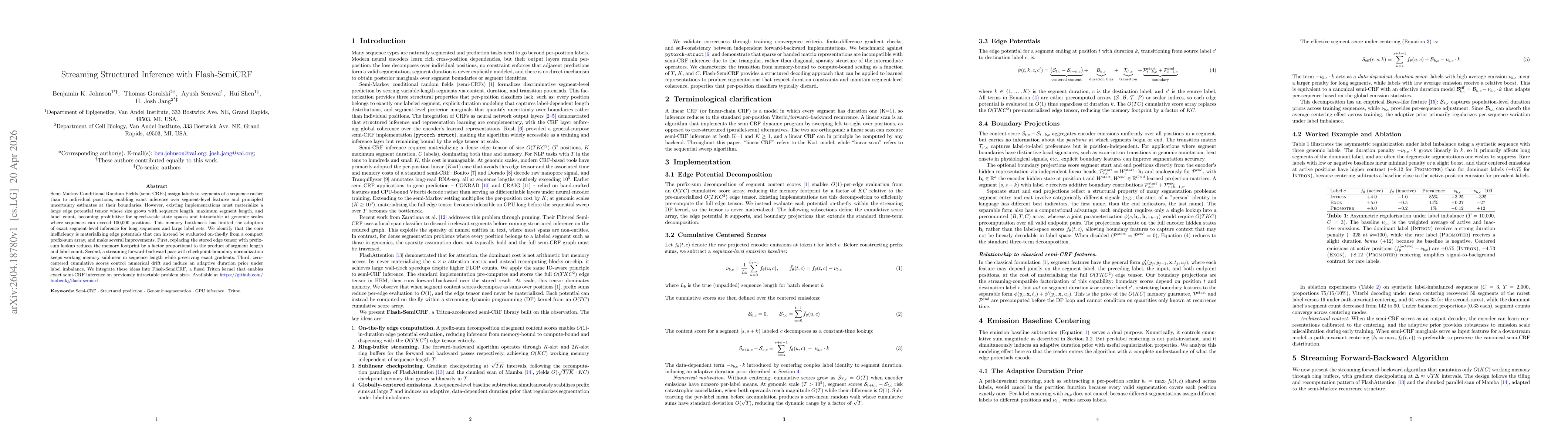 Thumbnail for Streaming Structured Inference with Flash-SemiCRF