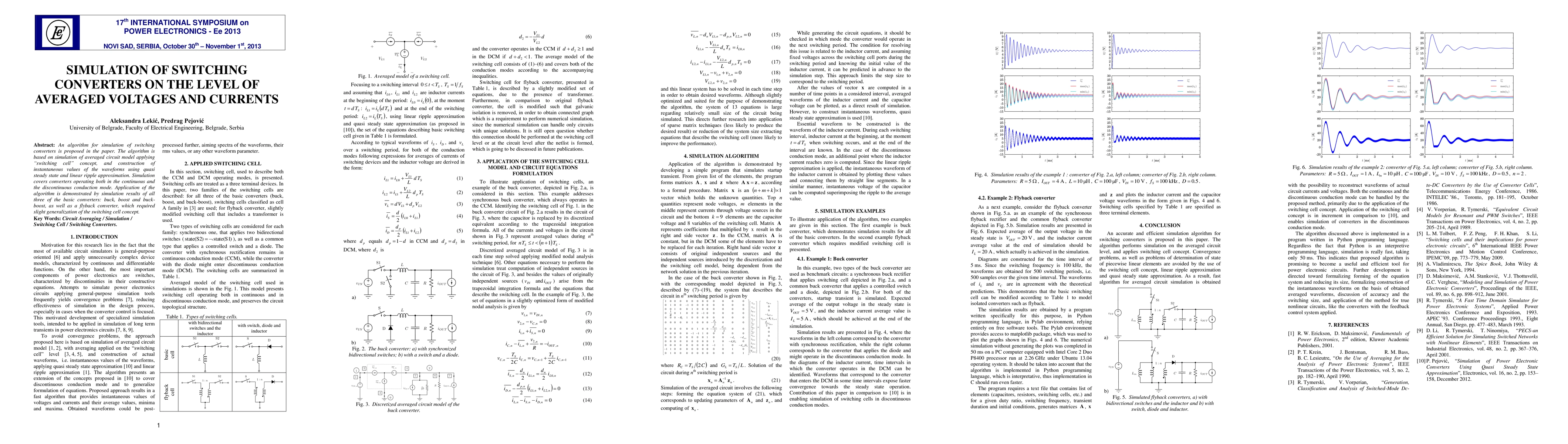Thumbnail for Simulation of Switching Converters on the Level of Averaged Voltages and Currents