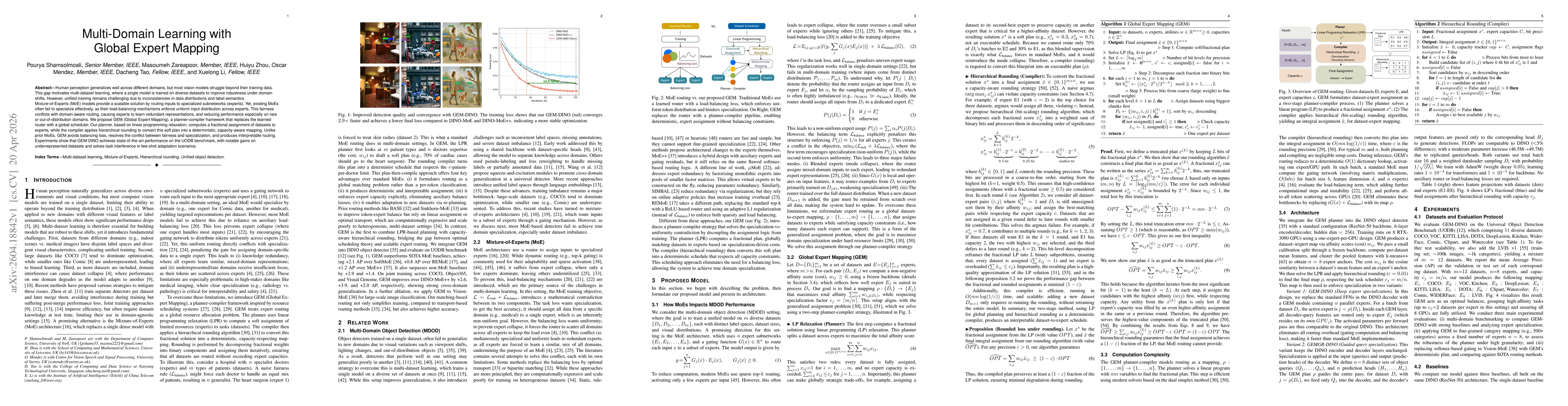 Thumbnail for Multi-Domain Learning with Global Expert Mapping
