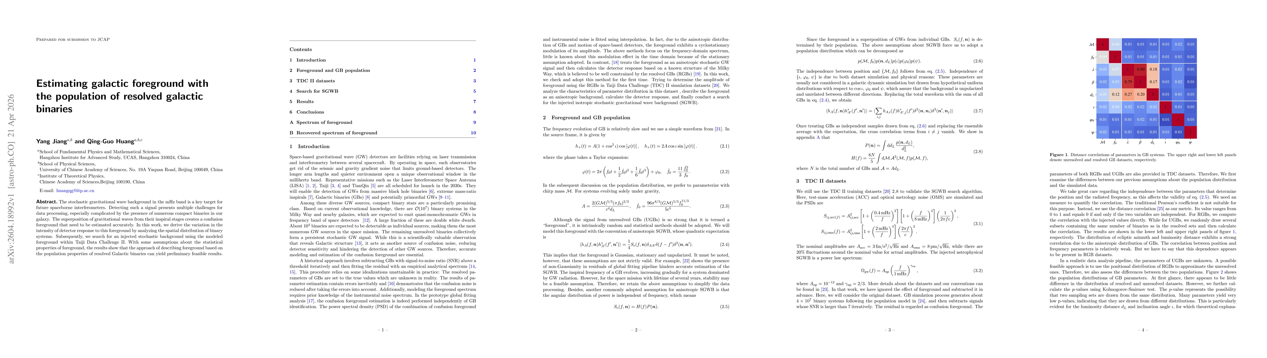 Thumbnail for Estimating galactic foreground with the population of resolved galactic binaries